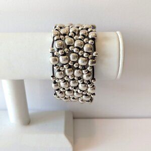 Uno de 50 | "Crazy Goat" Silver-Plated Woman's Bracelet